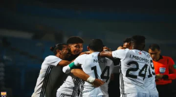 ثنائية نظيفة.. الجونة يتقدم على مودرن سبورت في شوط لقاء كأس عاصمة مصر الأول